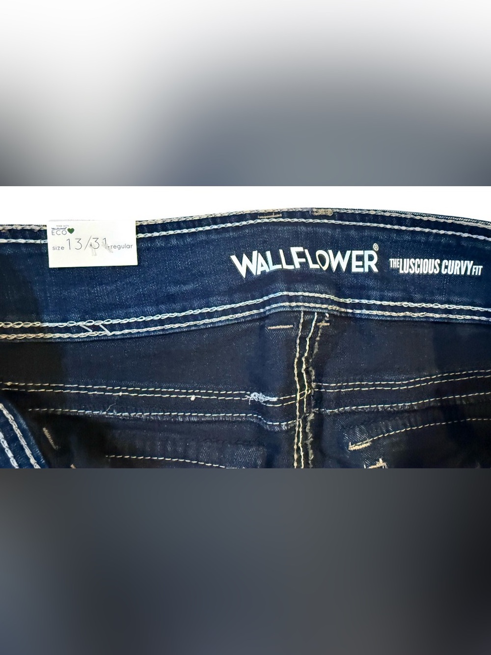 WallFlower Curvy Bootcut Jeans 13/31 NWT Western - Picture 5 of 13